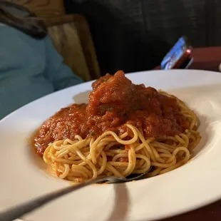 Spaghetti and Meatballs