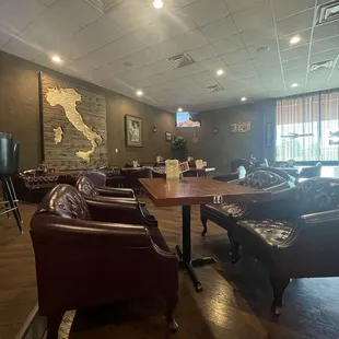 I wasn't expecting this super comfy lounge/bar area!  Gorgeous