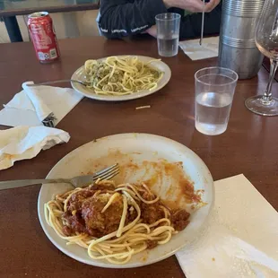 Spaghetti and Meatballs