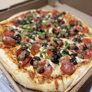 All Meat Combo Pizza