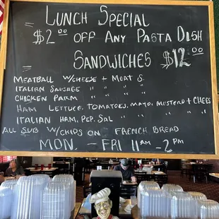 New sandwiches sold at Luigi&apos;s!!