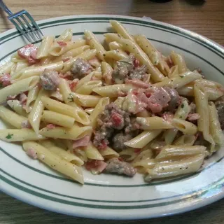 3 Meat Alfredo with Penne