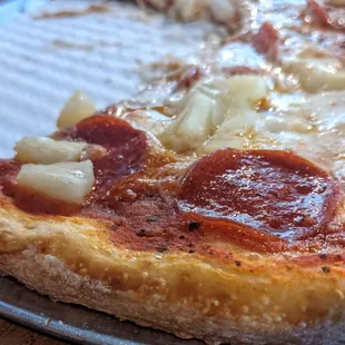 pepperoni and onions
