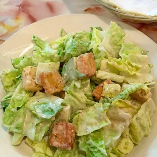 Caesar salad. Really good!