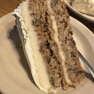 Carrot Cake was really good!
