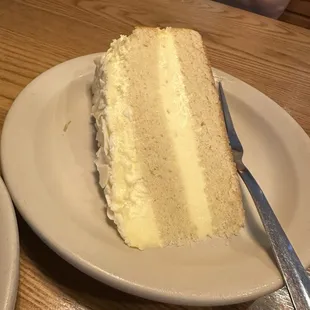 Lemoncello cake was very tasty