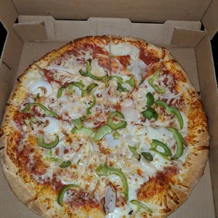 Lg. Peppers and onions (14")