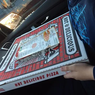 This is the texas size. Too big for the front seat.