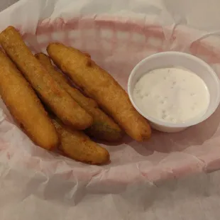 Fried pickles