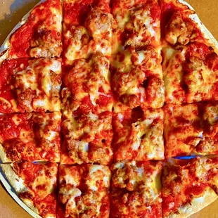 Cheese &amp; Sausage Pizza