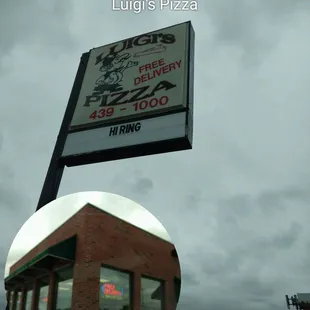 a sign for a restaurant