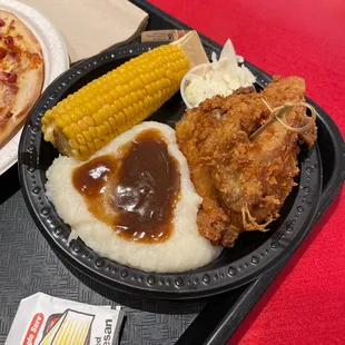 Double batter chicken platter