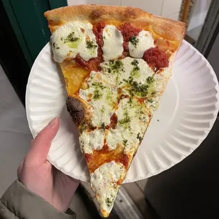 Mozzarella slice