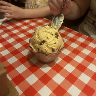 Cappuccino toffee ice cream