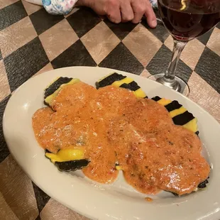 Lobster ravioli