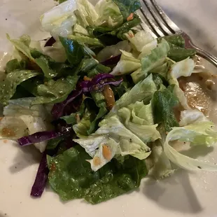 House salad with vinaigrette