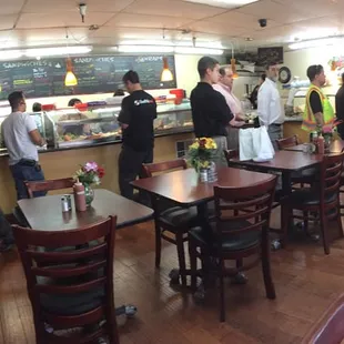 Always a line at lunch but worth it!!