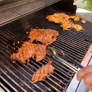 Flavorful marinated carne asada