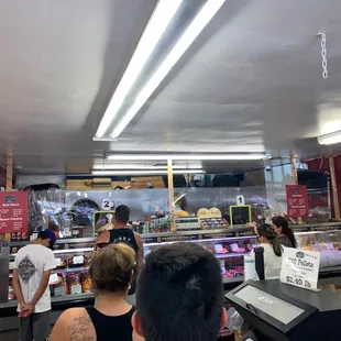 It's going down. Best meat in town.