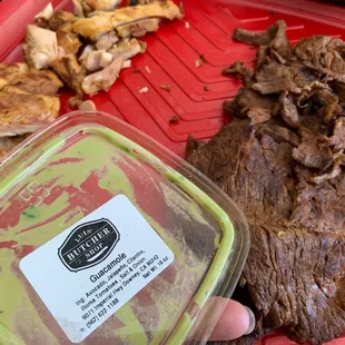 Flavorful marinated carne asada &amp; pollo aka chicken 7.2021