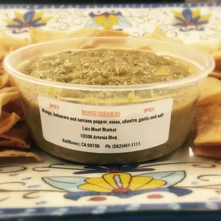 Who doesn't love mango habanero salsa?