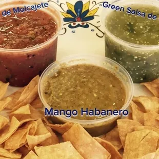 Our salsa trios are perfect for any party!