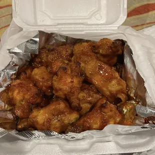 Habanero wings