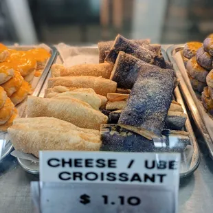 a variety of pastries