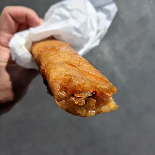 Turon.. caramelized banana roll