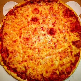 The 18 inch thin crust pizza!