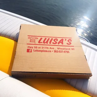 It's going to be a perfect dinner on the lake during sunset.