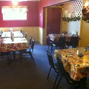 The west dinning room!