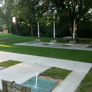 Horse shoe pits out back!