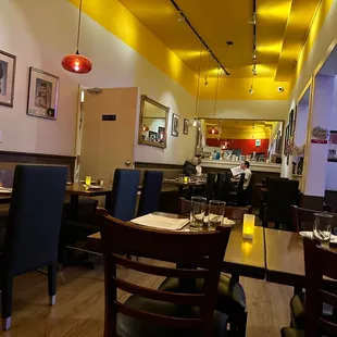 Late night on a Thursday...tables available.