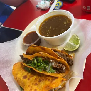 Birria tacos