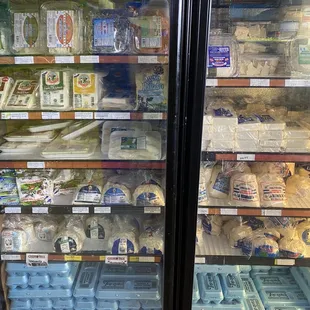 Impressive cheese lineup