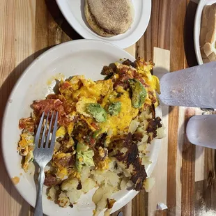 Mexican omelette