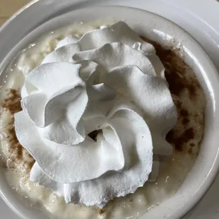 Rice pudding