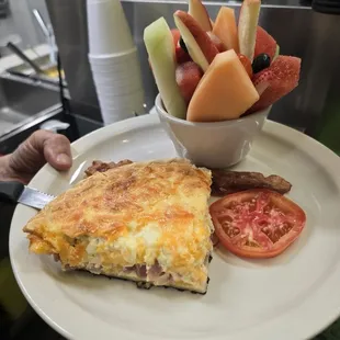 Quiche breakfast