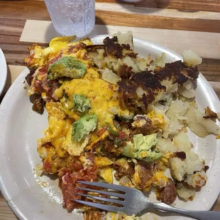 Mexican omelette
