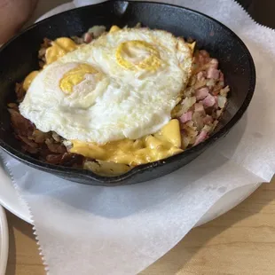 Meat lovers skillet