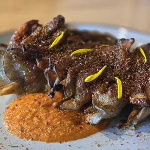 Grilled Long Beach Oyster Mushrooms