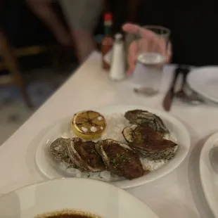 &quot;BBQ&quot; Gulf Oysters
