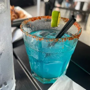 Spicy Blueberry Cocktail