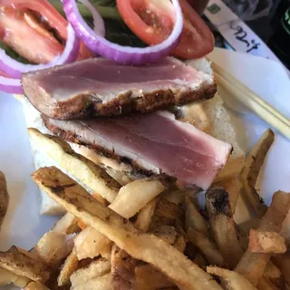 Blackened Ahi Tuna Sandwich