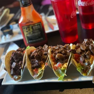Steak tacos