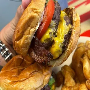burgers, burger, food
