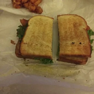 BLT and cheese curds
