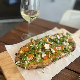 Lamb flatbread