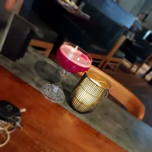 Scarlet lady mocktail